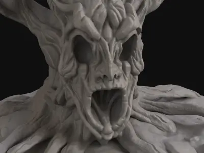 Fantasy tree 3D model