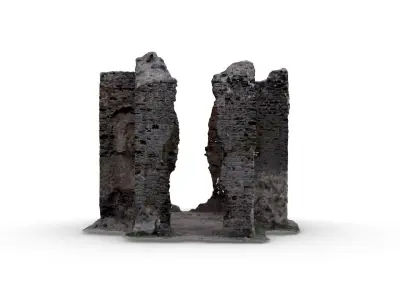 Ruins of Chaple 3D model