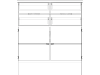 commode 15 Low-poly 3D model