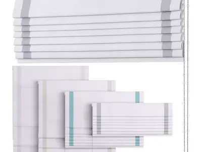 Roman Curtains 05 Backhausen Venus 3D model