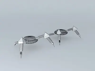 Gun Bros Nomocrab and Robocrab Free 3D model