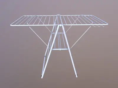 Cloth Drying Stand 3D model
