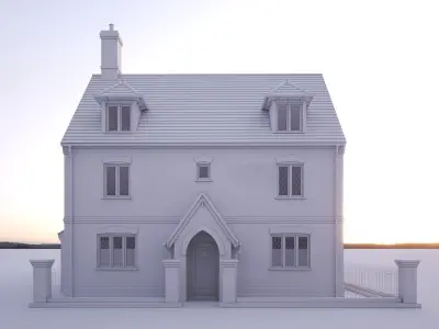British House Bosc 3A4F 3D model