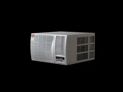Window air conditioner Free 3D model