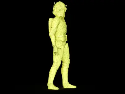 Cody 3d Model Scan Low-poly 3D model