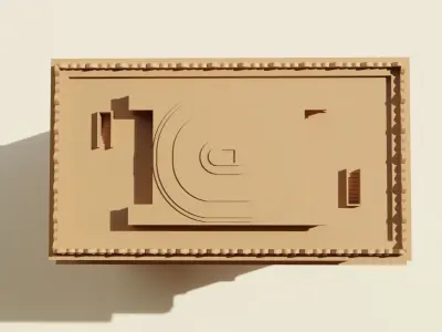 Arc de Triomphe 3D print model