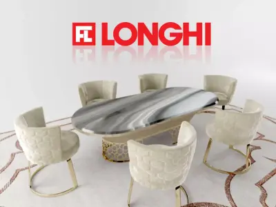 Longhi loveluxe cloe dining 3D model