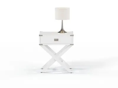 Furniture set Low-poly 3D model