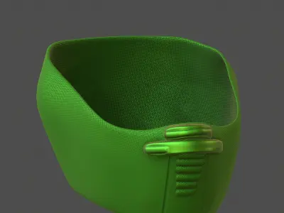 Gas mask helmet 3d model scifi Low-poly  Low-poly 3D model 159