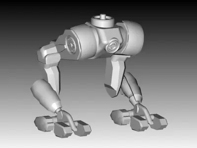 Robot 105 3D print model