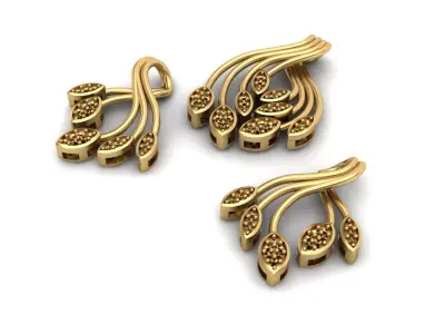 Half set 001 3D print model