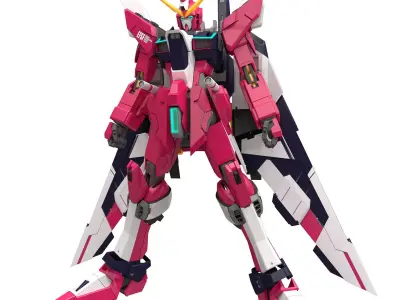 Gundam MG ZGMF-X19A Infinite Justice 3D model