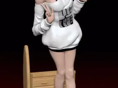 Momo Ayese Winky Fan art 3D print model