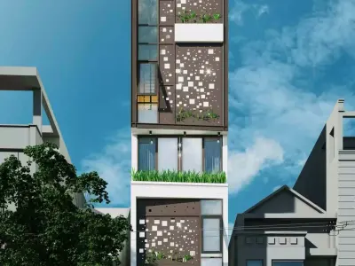 BamBoo House 3D model