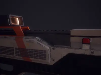 Scifi Weapon 3D model