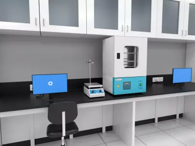Science Laboratory 3D model
