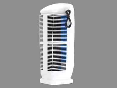 Tower Fan 3D Model 3D model