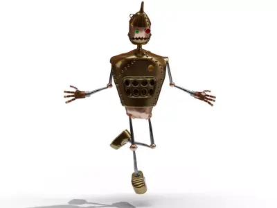 3D Tin Man Character 3D model