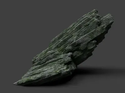 Rock 8-5 Low-poly 3D model