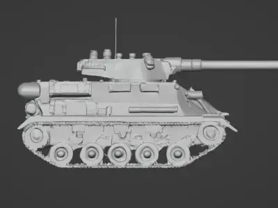 Valour Korps - Heavy Artillery Tank 3D print model