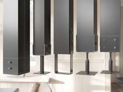 Support for pillars 3D model