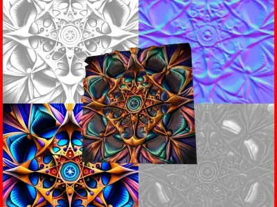 Texture pack for game asset Texture