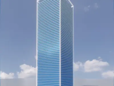 Parametric Building 1a6 3D model