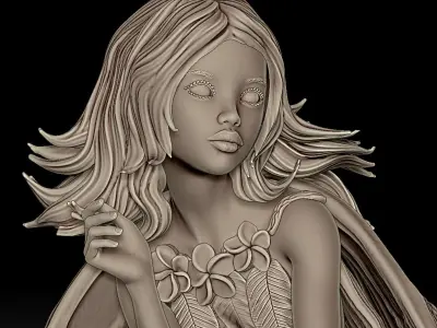 Fairy girls 3D print model