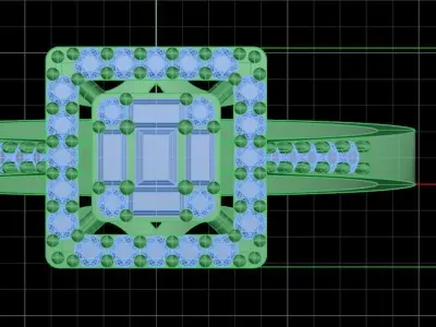 Jewelry ring 176 3D print model
