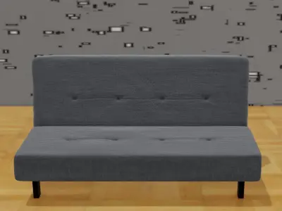 BALKARP Sleeper sofa 3D model