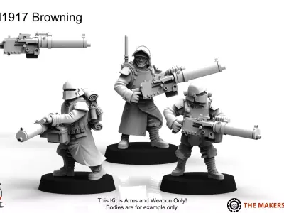 Misc - Trench Crusade Arms 4 3D print model