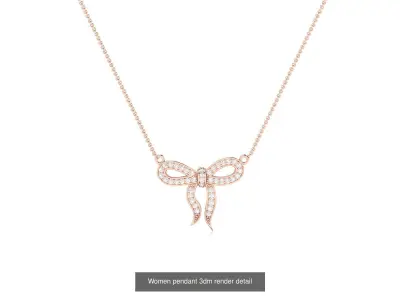 21 Kids pendant 3dm render detail 3D print model 3D Model Pack