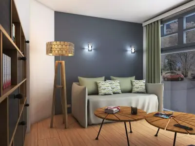 Preview Living Room 3D model