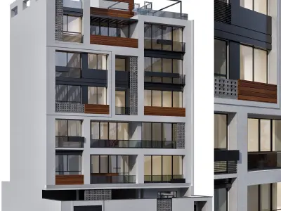 RESIDENTIAL BUILDING NO59 A 3D model