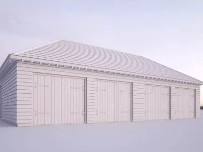 British House Bosc Garage GT 4A 3D model