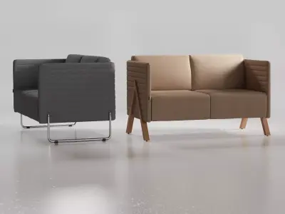 Vision Sofa 3D model