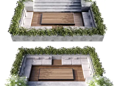 SITTING AREA NO16 A 3D model