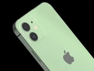 C4D modeling and rendering---iPhone 12 3D model