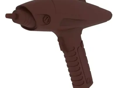 Discovery Style Energy Pistol Prop Phaser 3D print model