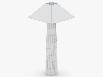 1428 - Floor Lamp Low-poly 3D model