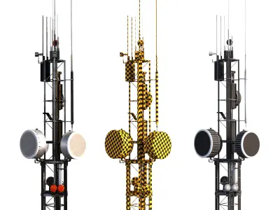 Communication Tower 3D model