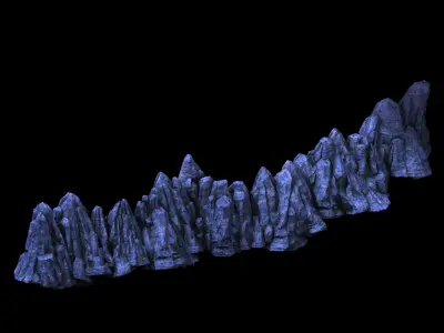 Deeply missing the bottom rift 02 3D model