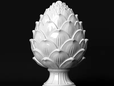 Pine Cone 3D print model get