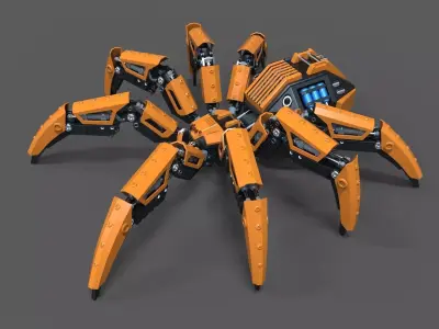 Robot Spider 3D model