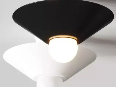 Egoluce Saturno Ceiling Lamp 3D model