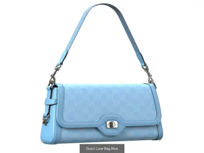 Gucci Luce Bag 3D Model Pack