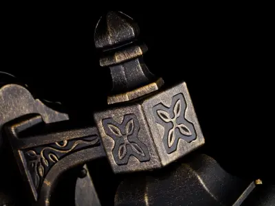 Wall Lamp Oxford S101-42-01-R Maytoni Outdoor Free 3D model