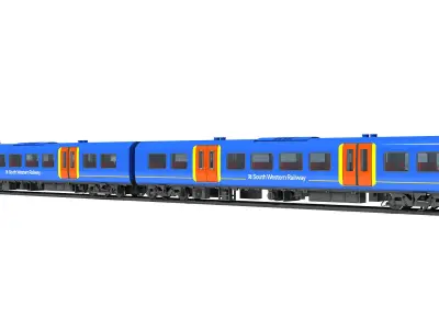 British South West Rail Class 450 3D model