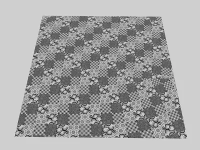Ceramic Floor Free low-poly 3D model