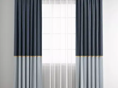 Curtain 357 3D model